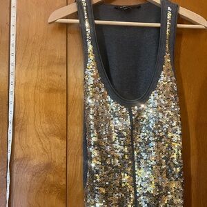 BCBG Max Azria Sequin tank top